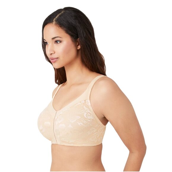 Wacoal Awareness Full Figure Seamless Wire Free Bra in Sand Size 40D - Picture 2 of 6